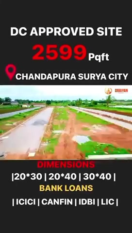 Plot For Sale  In Oak Villa In Chandapura