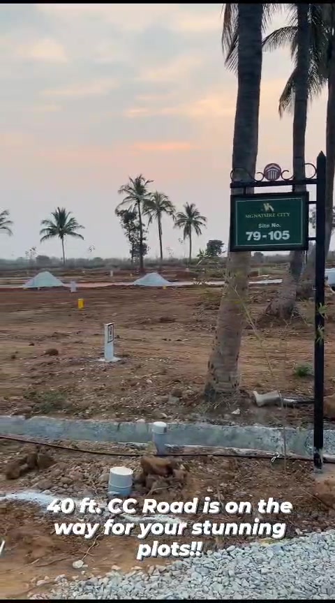 Plot For Sale  In Ak Signature City In Gauribidanur